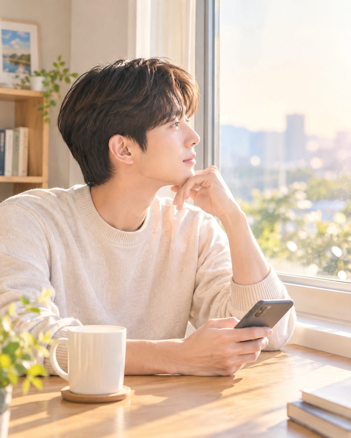 그 사람이 먼저 연락할까